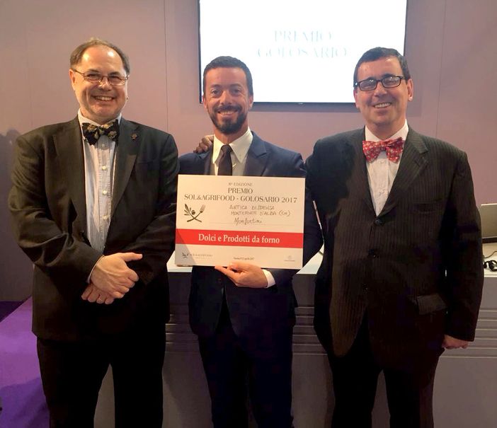 Premio "Golosario" 2017: premiati al Vinitaly i "Monfortini" dell'Antica Dispensa Premio "Golosario" 2017: premiati al Vinitaly i "Monfortini" dell'Antica Dispensa