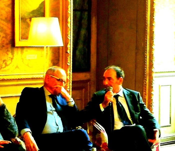 Sandro Gros-Pietro ed Eros Pessina presentano a Torino il "Premio Letterario Nazionale “I Murazzi” 2023 Sandro Gros-Pietro ed Eros Pessina presentano a Torino il "Premio Letterario Nazionale “I Murazzi” 2023