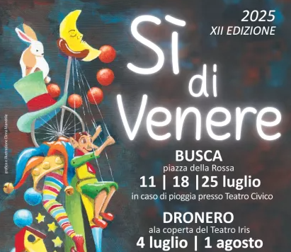 Sì di Venere con Santibriganti Teatro a Busca