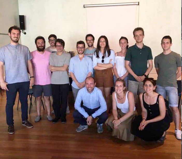 Alcuni rappresentanti della Consulta con l'assessore comunale di Cuneo alle Politiche giovanili, Domenico Giraudo