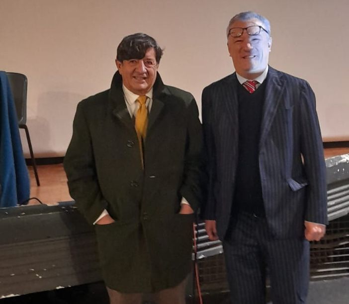 Gianni Oliva insieme a Luca Martini Gianni Oliva insieme a Luca Martini