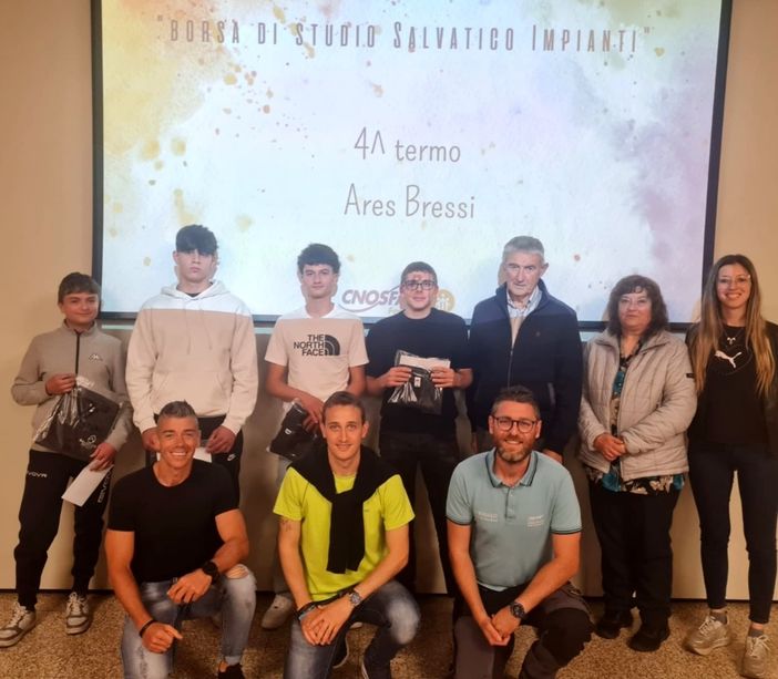 Cnos Fap di Fossano, borse di studio in memoria di Paolo Salvatico ai più bravi in Termoidraulica