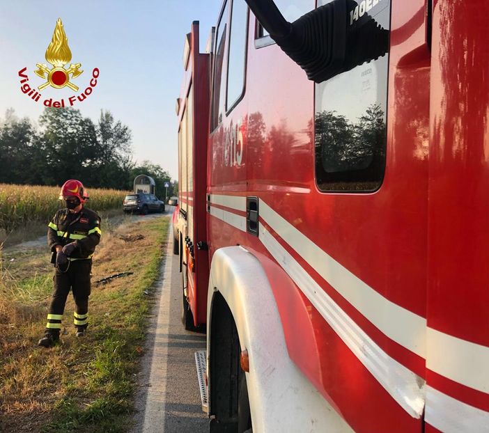 Fossano, incidente sulla SP184: un ferito