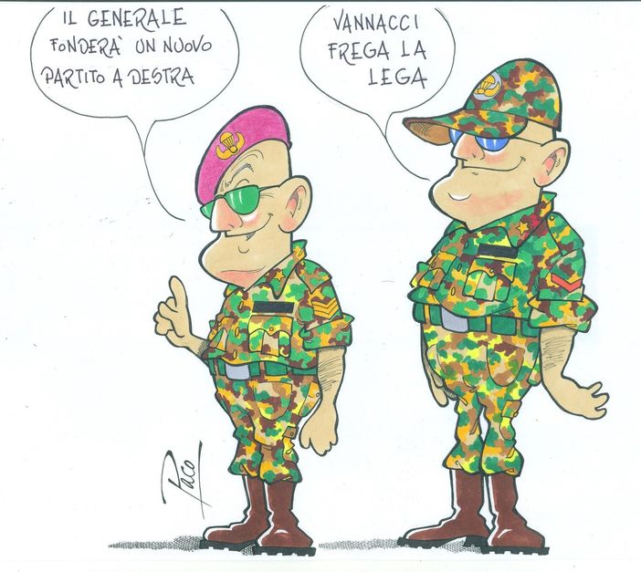VANNACCI FREGA LA LEGA