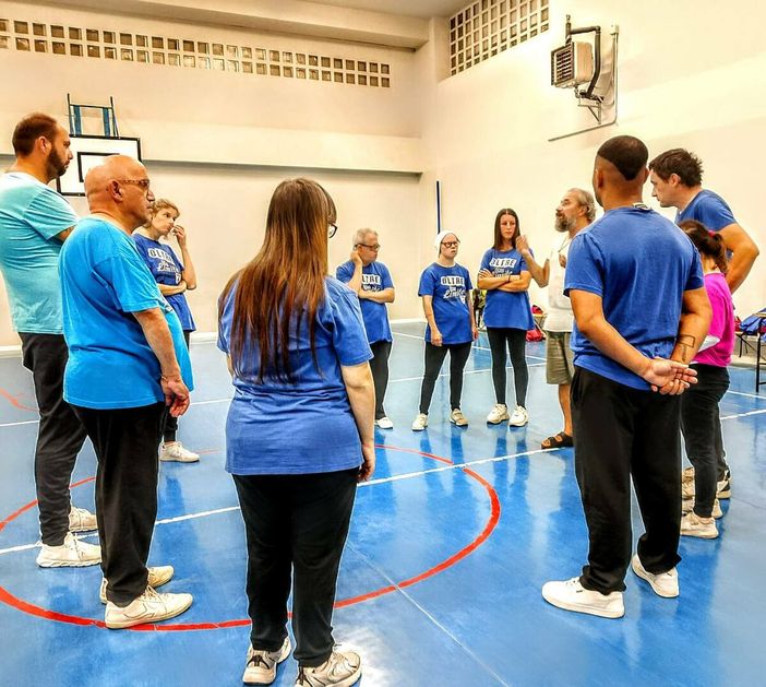 Le prove dello spettacolo "Grip – Frena che devi scendere!"