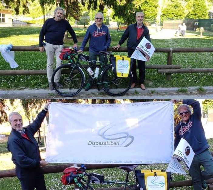 In bici da Roma a Ceva: un viaggio per far conoscere le bellezze della Granda