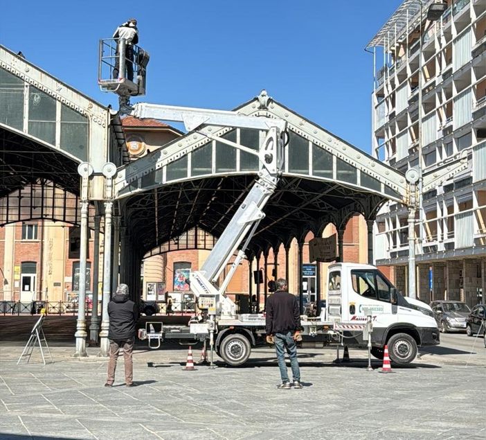 Il sopralluogo dei tecnici all'Ala di Ferro Il sopralluogo dei tecnici all'Ala di Ferro