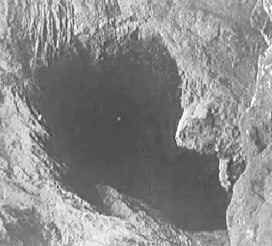 L'ingresso di una foiba