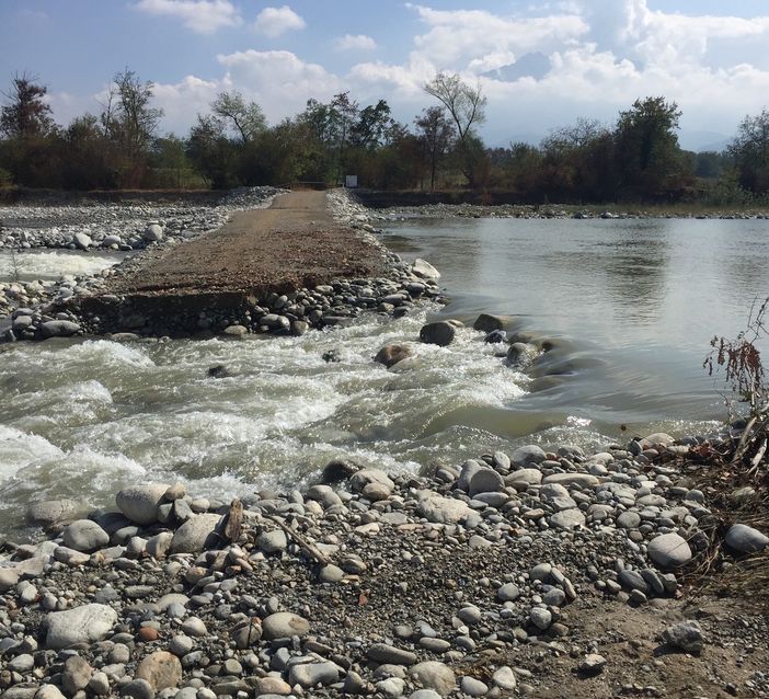 La pedancola sul Gesso La pedancola sul Gesso
