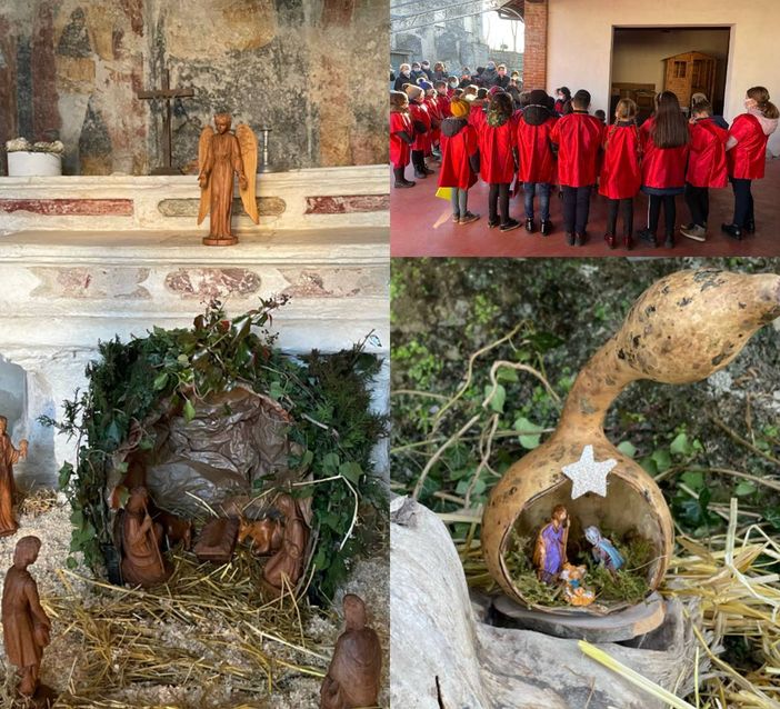 A Cigliè si accende il Natale con i canti dei bambini e i presepi nelle cappelle