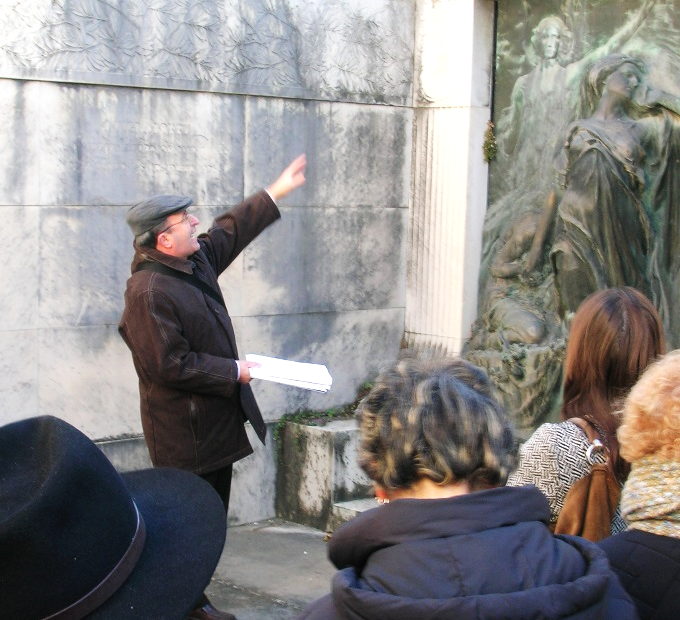Cuneo: visite alle tombe storiche e artistiche del cimitero urbano e israelitico