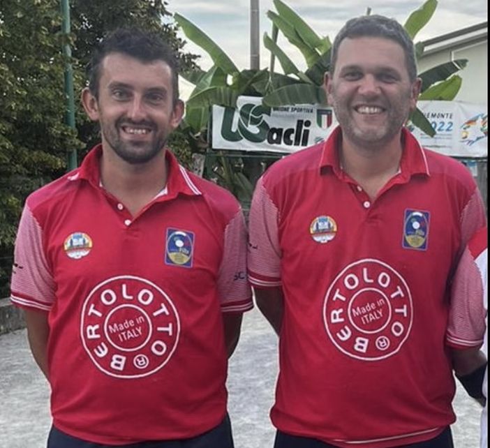 Bocce: Loris Castellino e Marco Capello qualificati ai campionati italiani Bocce: Loris Castellino e Marco Capello qualificati ai campionati italiani