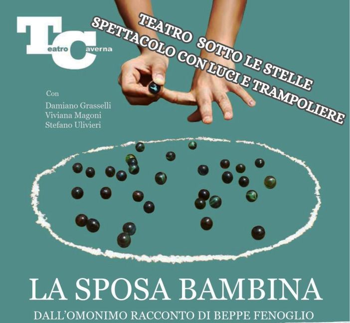 A Beinette lo spettacolo tratto dal racconto di Beppe Fenoglio "La sposa bambina" A Beinette lo spettacolo tratto dal racconto di Beppe Fenoglio "La sposa bambina"