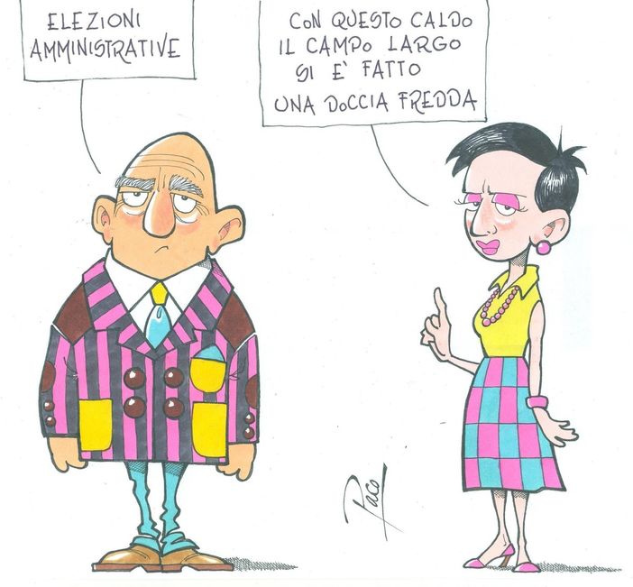DOCCIA FREDDA PER IL CAMPO LARGO
