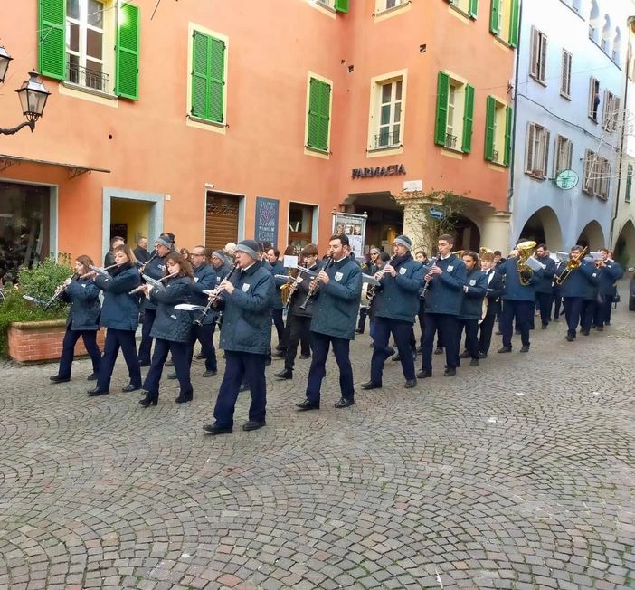 Dogliani, anno intenso per la filarmonica "Il Risveglio" in festa: con diciassette nuovi ingressi tra le fila