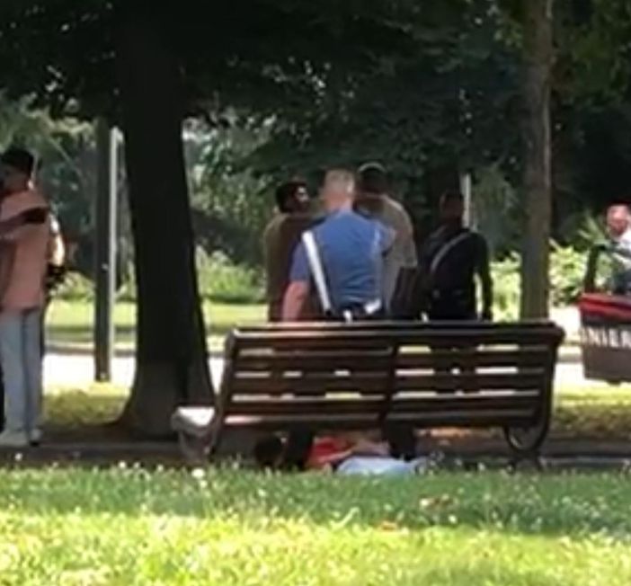 Violenta lite in viale Angeli a Cuneo, sono cinque i denunciati a piede libero