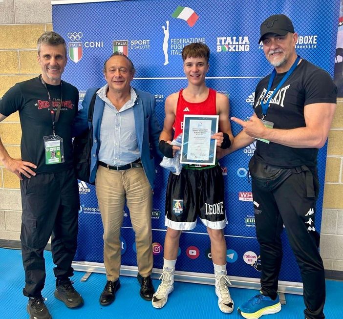 Matteo Beltramone delle Boxe Cuneo conquista l'oro nel Torneo Mura