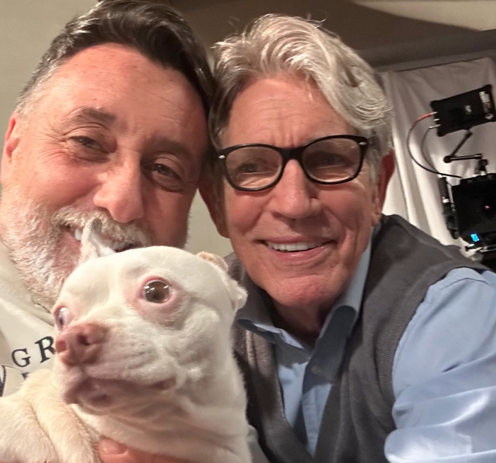 Massimiliano Caroletti ed Eric Roberts