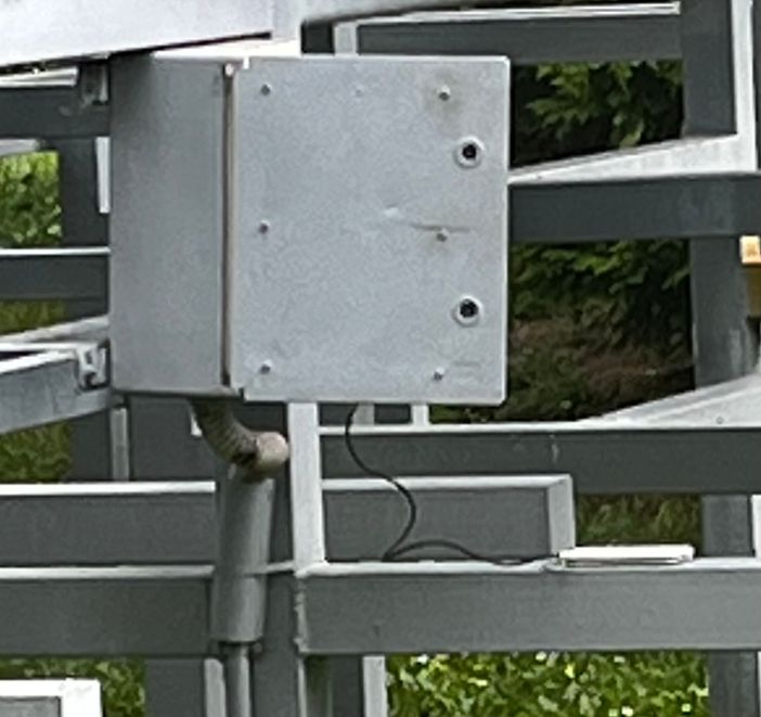 Il cellulare in ricarica