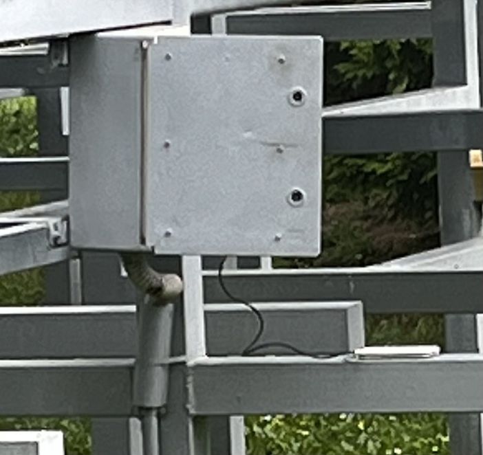 Il cellulare in ricarica