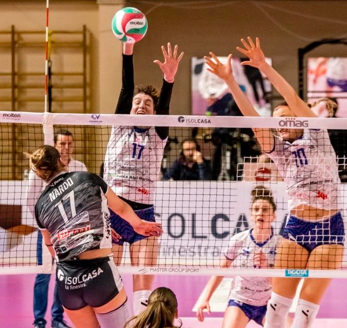 Volley A2/F: il Puma alza la voce! La Lpm Bam Mondovì espugna San Giovanni in Marignano per 1-3 Volley A2/F: il Puma alza la voce! La Lpm Bam Mondovì espugna San Giovanni in Marignano per 1-3