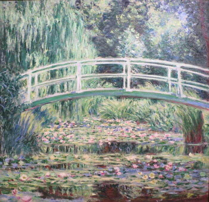 Ninfee bianche di Monet