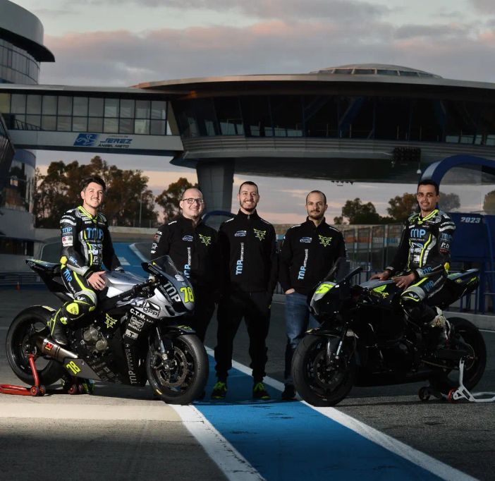 Foto di gruppo con Barale-Mattioli-Boselli-Bonini e Pezzi
