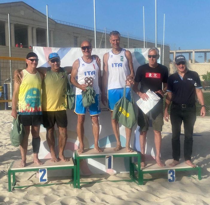 Alberto Candela e Paolo Bina trionfano a Barcellona: oro ai Mediterranean Master Games di beach volley over 60 Barcellona Alberto Candela e Paolo Bina trionfano a Barcellona: oro ai Mediterranean Master Games di beach volley over 60 Barcellona