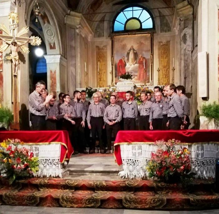 Coro Ana Valle Belbo ospite della coronale "La Marmotta" di Bernezzo