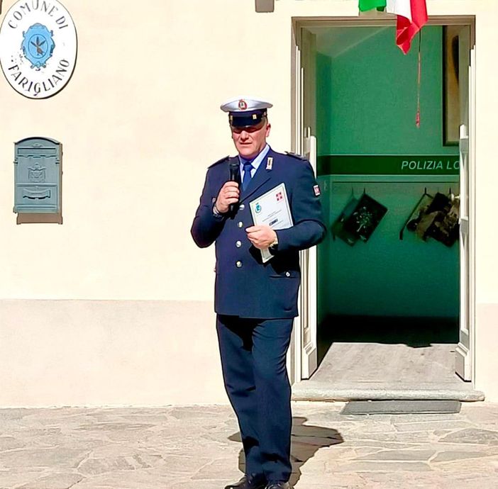 Farigliano, l'ispettore capo Elio Chiappa termina il servizio in paese: "Porterà in Alta Langa passione e dedizione"