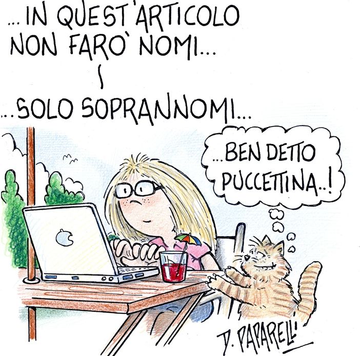 La mania di soprannomi: chi non lo ha mai fatto?