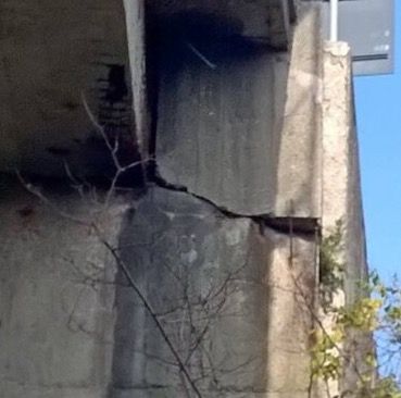 Viadotto A6 tra Altare e Ferrania: nuove foto allarmanti sui social network Viadotto A6 tra Altare e Ferrania: nuove foto allarmanti sui social network