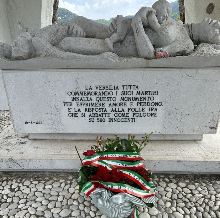 Visita a Sant'Anna di Stazzema, a ottant'anni dall'eccidio