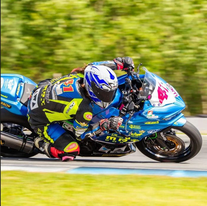 Arianna Barale in gara a Brno Arianna Barale in gara a Brno