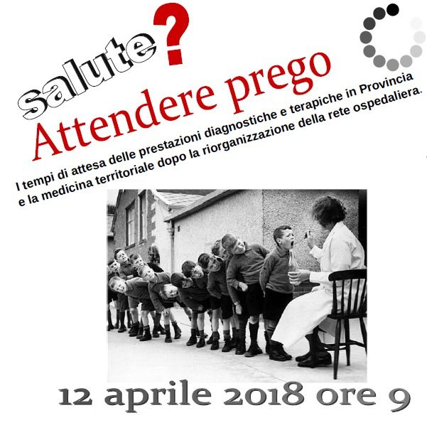 Salute? Attendere prego