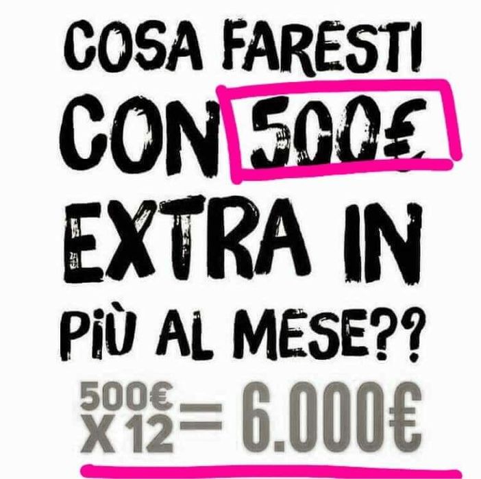 Sei in cerca di un Guadagno Extra? Cerchiamo collaboratori per attività imprenditoriale, anche prima esperienza