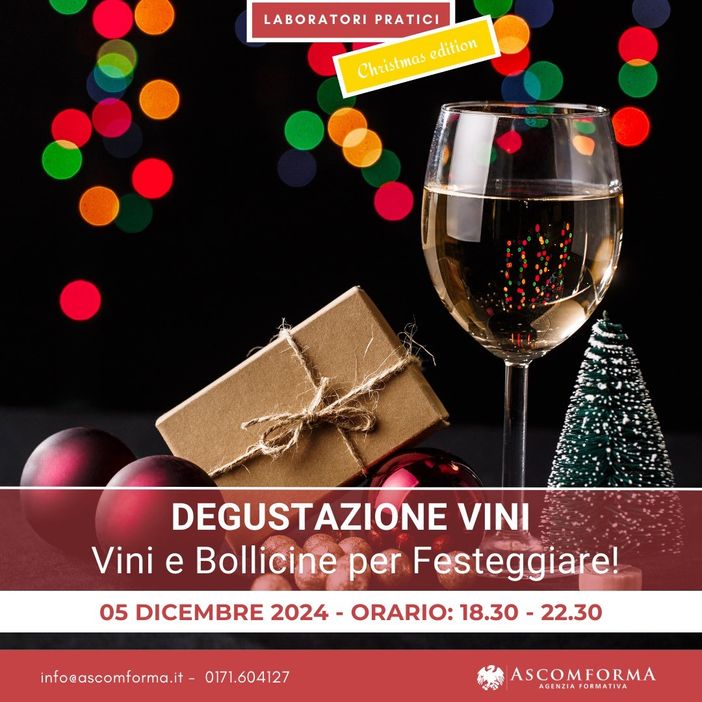 Iscriviti al corso di degustazione vini