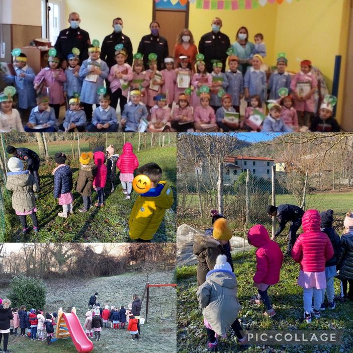 Gli alunni di Pezzolo Valle Uzzone e Cortemilia in festa per gli alberi