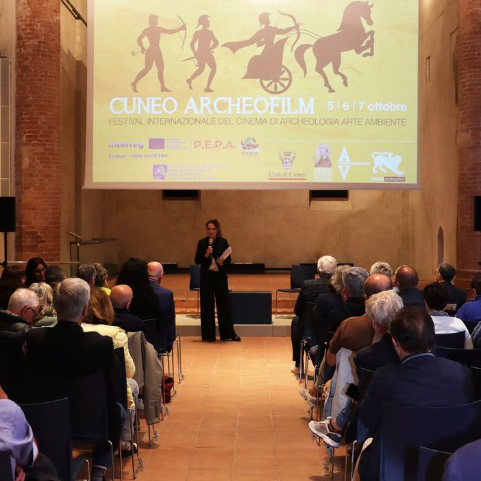 Il “Cuneo Archeofilm” torna in San Francesco con la novità di una mattinata dedicata alle scuole Il “Cuneo Archeofilm” torna in San Francesco con la novità di una mattinata dedicata alle scuole