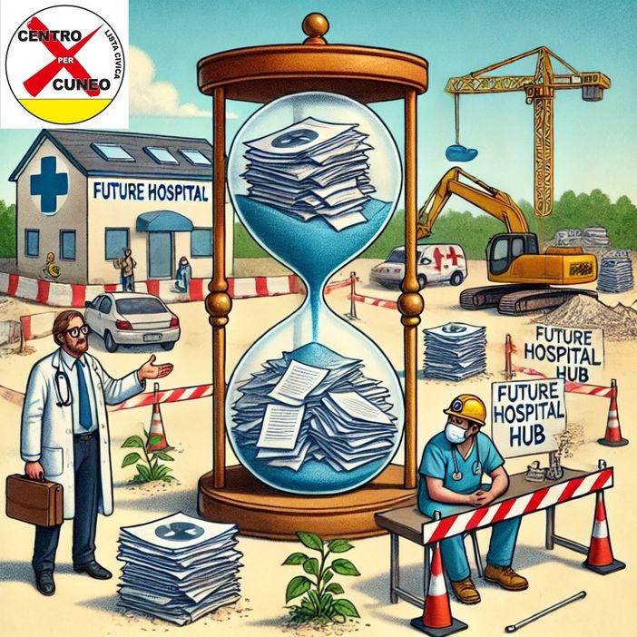 Nuovo ospedale di Cuneo, Centro per Cuneo: "Basta con gli 'stop &amp; go', cabina di regia convocata ogni 60 giorni"