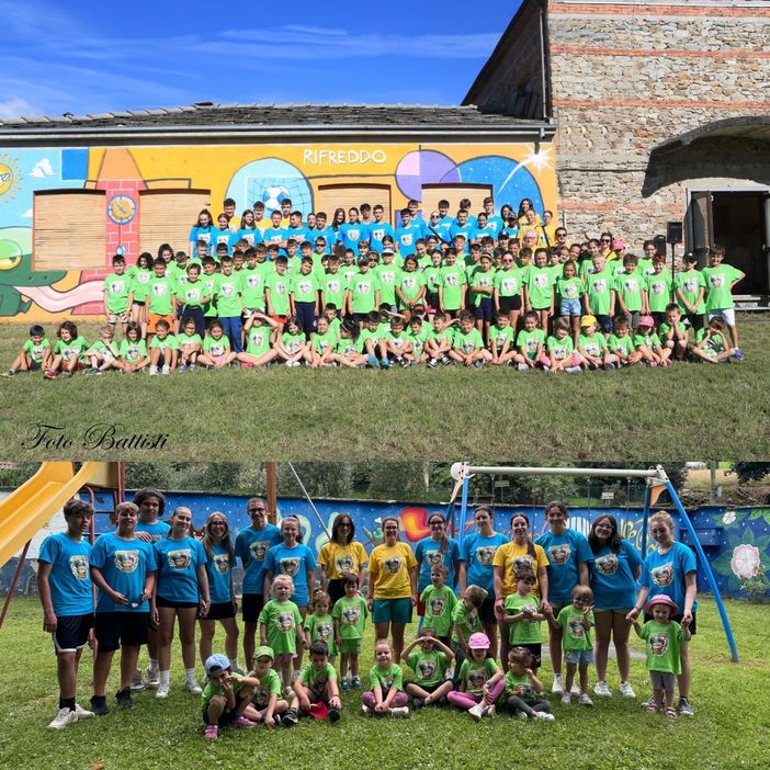 Oltre 170 iscritti per l'Estate Ragazzi 2024 di Rifreddo