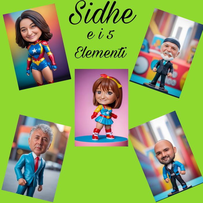 I fondatori dell'associazione Sidhe
