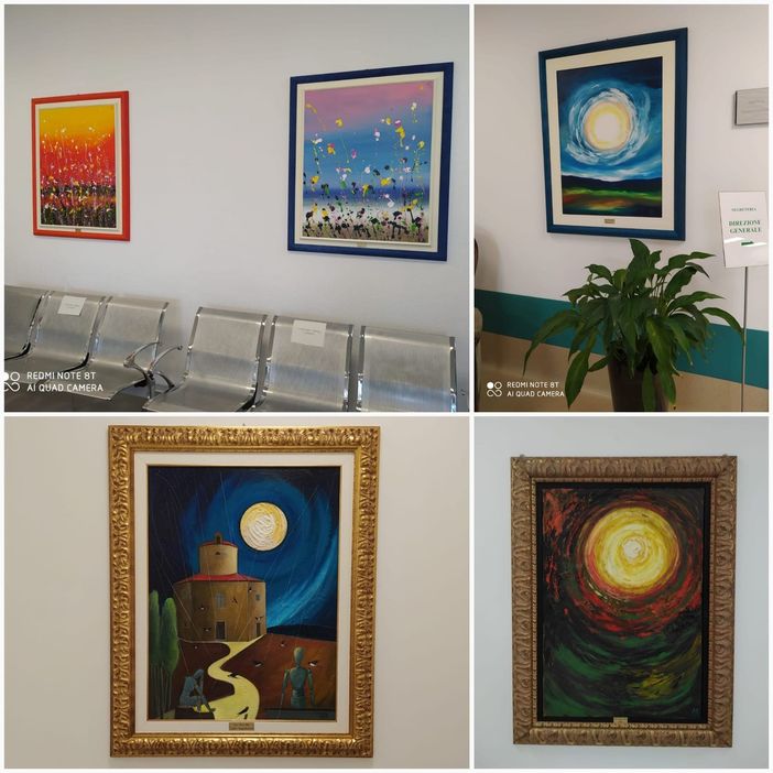 Il pittore braidese Franco Gotta dona cinque opere all’Ospedale ‘Michele e Pietro Ferrero’ di Verduno Il pittore braidese Franco Gotta dona cinque opere all’Ospedale ‘Michele e Pietro Ferrero’ di Verduno