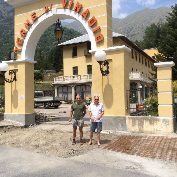 Nella foto principale i due titolari dello stabilimento, da sinistra Angelo Teja e Guglielmo Marengo