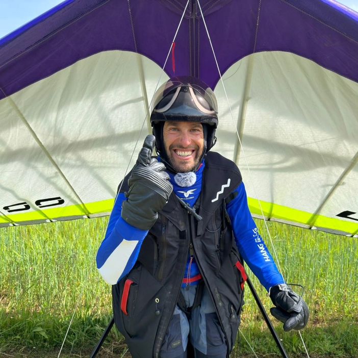 Manuel Revelli è campione italiano 2024 di Deltaplano Manuel Revelli è campione italiano 2024 di Deltaplano