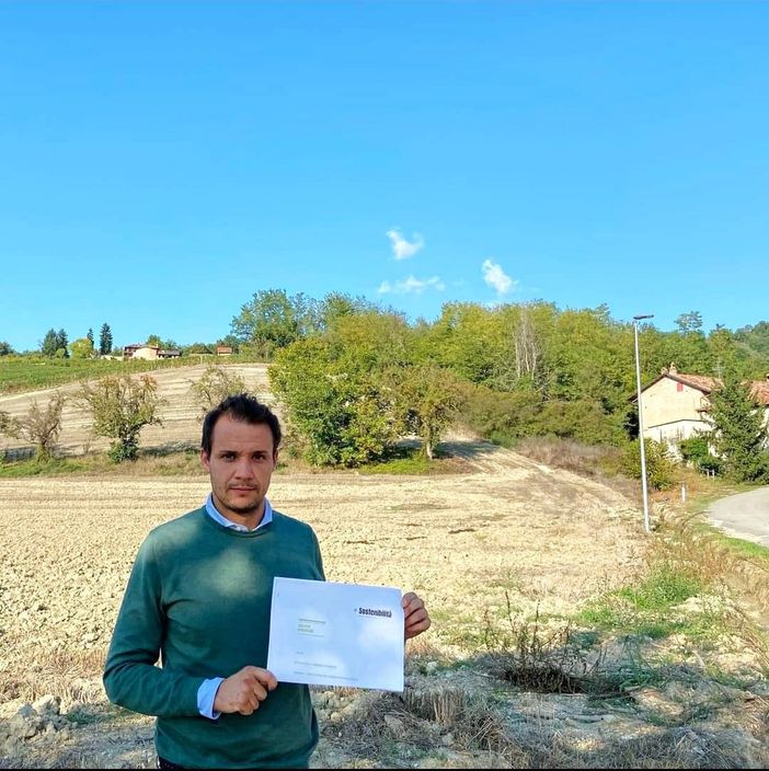 Il sindaco di Guarene, Simone Manzone