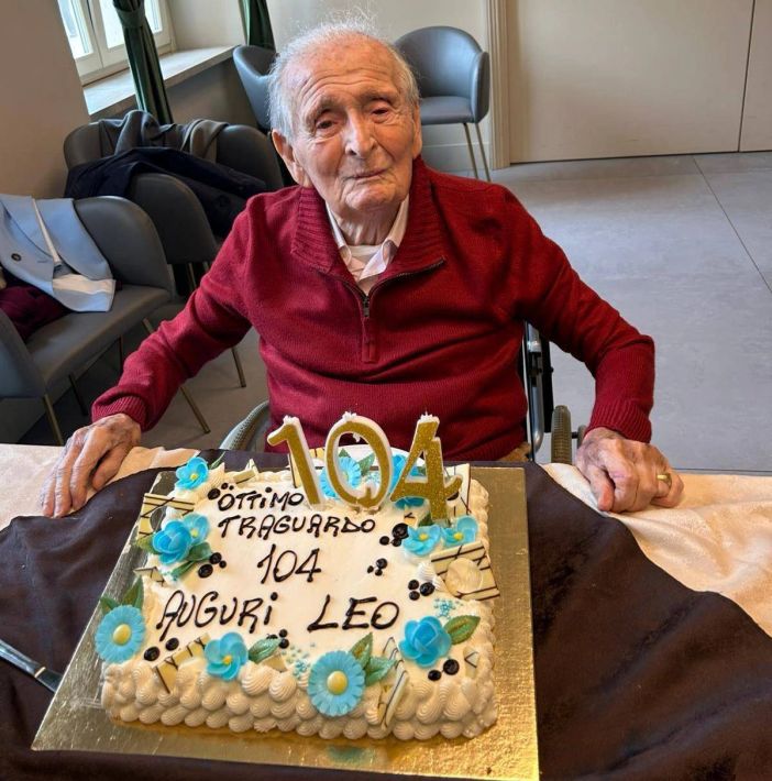 Leonardo Cappa, ha raggiunto il lusinghiero traguardo dei 104 anni lo scorso 13 aprile Leonardo Cappa, ha raggiunto il lusinghiero traguardo dei 104 anni lo scorso 13 aprile
