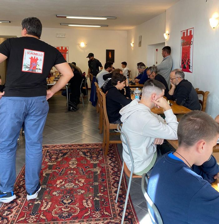 Un successo a Scagnello per la prima edizione del Torneo rapido di scacchi Un successo a Scagnello per la prima edizione del Torneo rapido di scacchi
