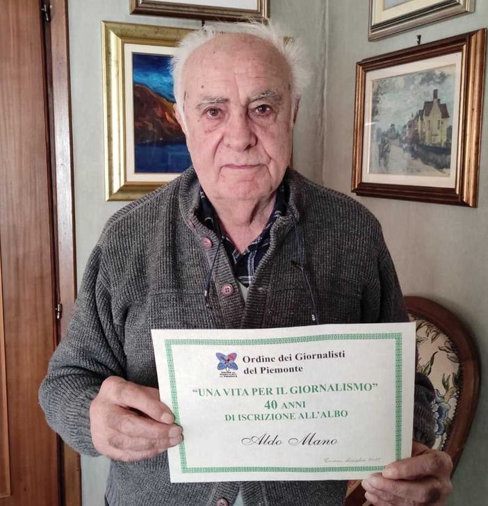Addio ad Aldo Mano, per oltre 40 anni ha raccontato  Racconigi e lo sport della Granda