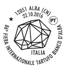 Alba: creato l'annullo filatelico per la nuova edizione della Fiera Internazionale del Tartufo Bianco